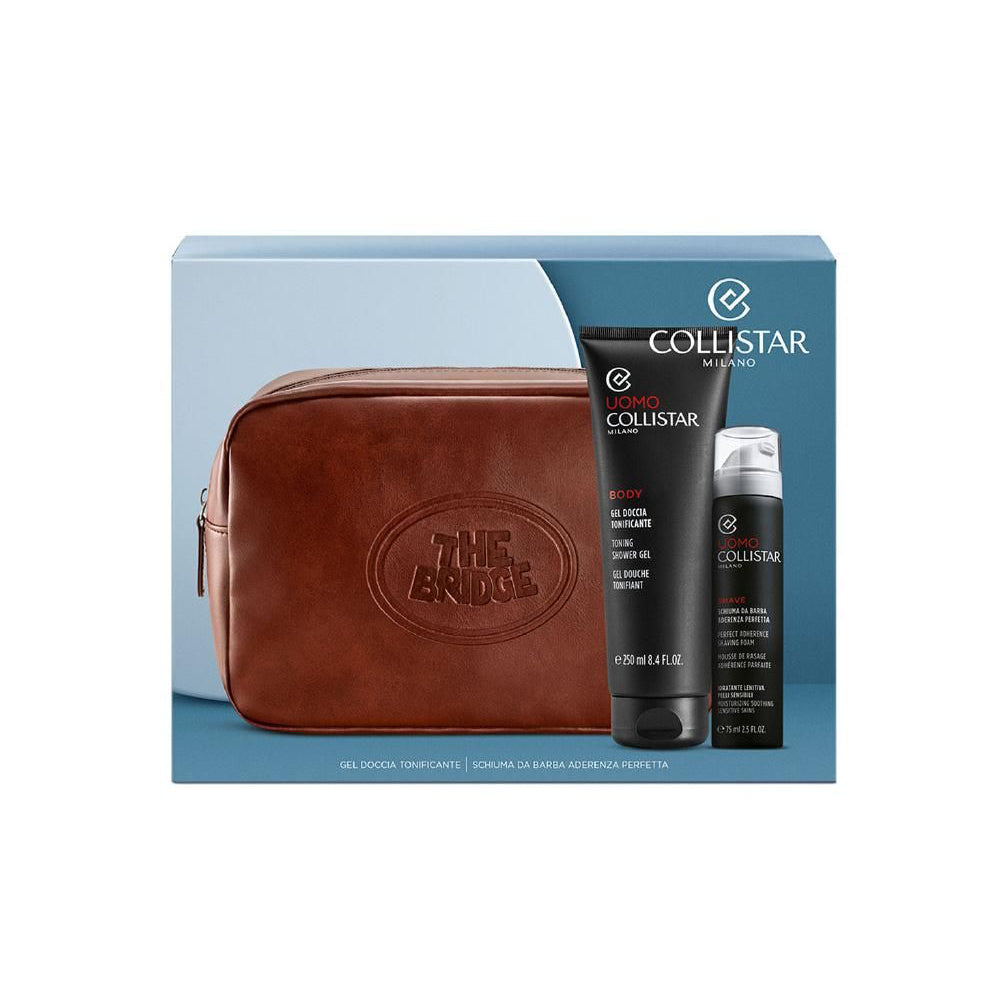 Gel doccia Tonificante + Schiuma da barba Cofanetto regalo_8015150285407_Collistar