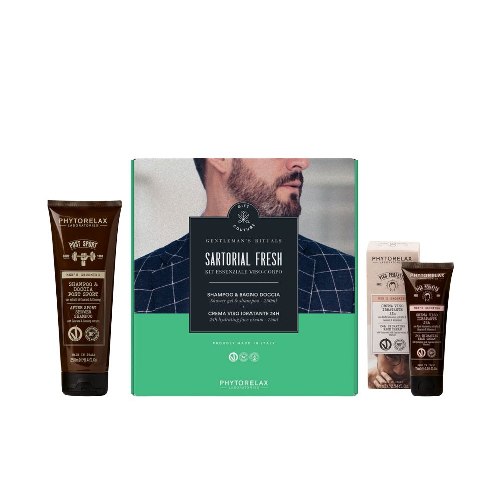 Gentleman's Rituals Sartorial Fresh Kit Essenziale Viso-Corpo_8030976035043_Phytorelax