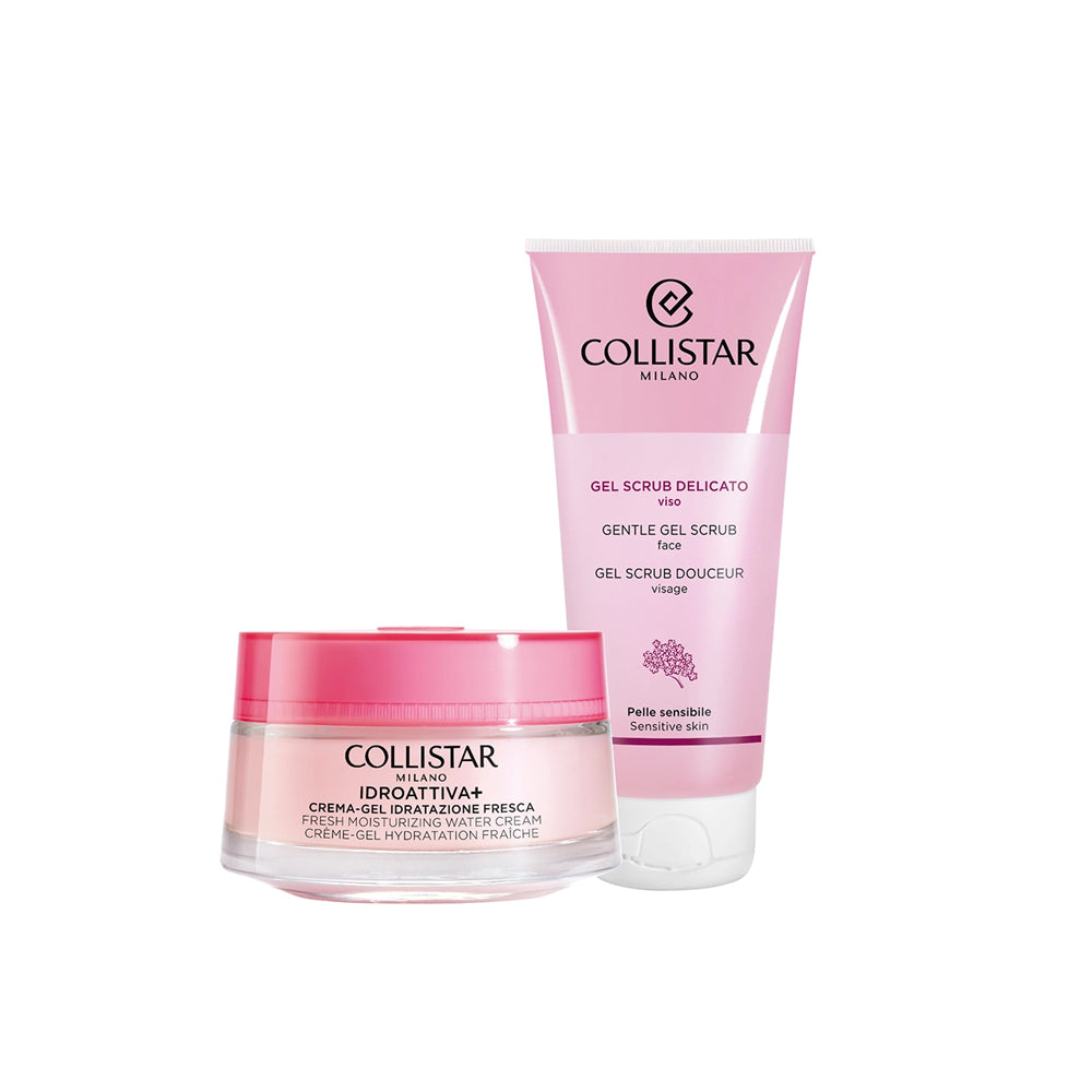 Idroattiva+ Crema-Gel Idratazione Fresca + Gel Scrub Delicato Cofanetto Regalo_8015150009454_Collistar-2