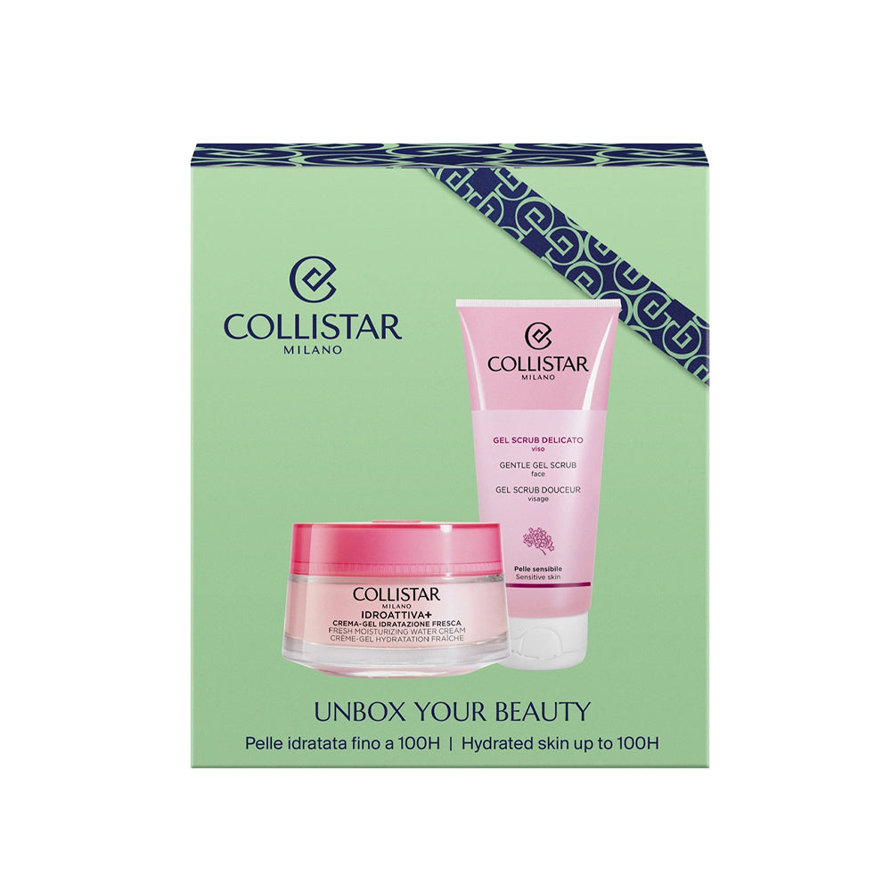 Idroattiva+ Crema-Gel Idratazione Fresca + Gel Scrub Delicato Cofanetto Regalo_8015150009454_Collistar-3
