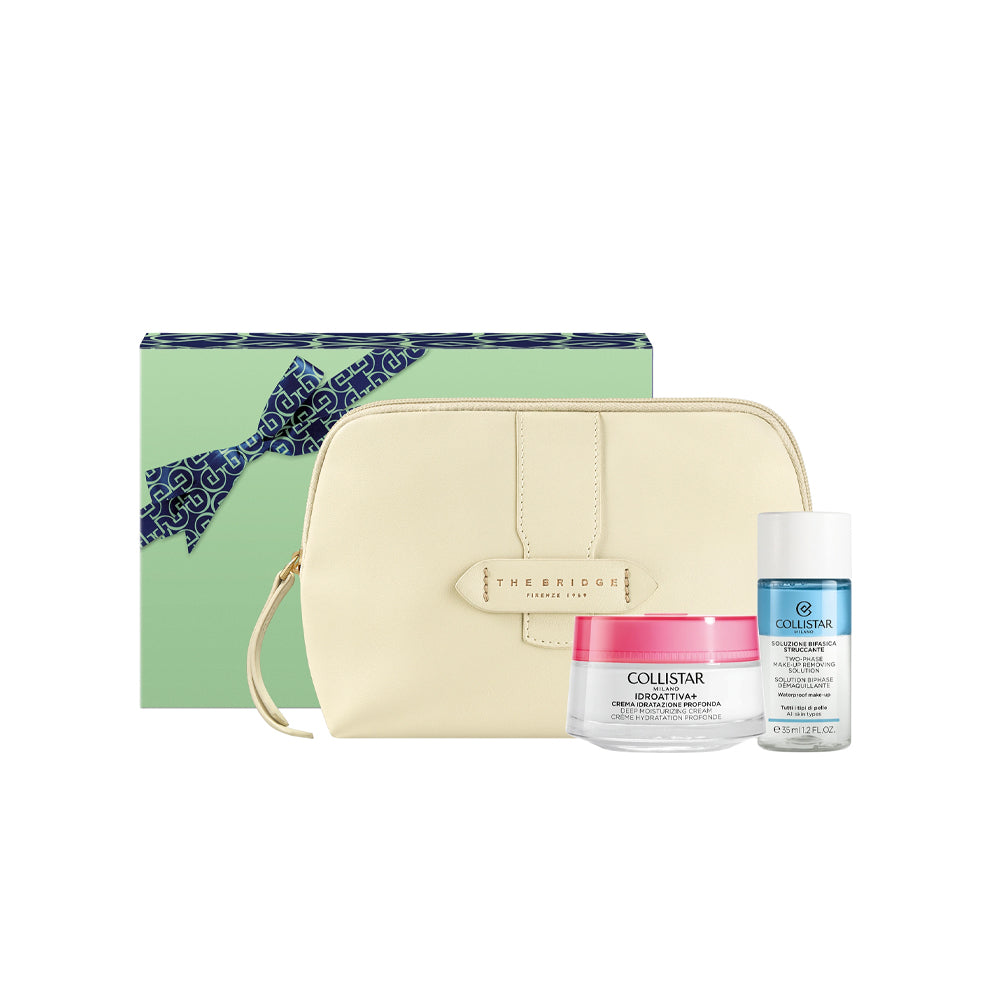 Idroattiva+ Crema Idratazione Profonda + Struccante Bifasico Cofanetto Regalo_8015150009447_Collistar