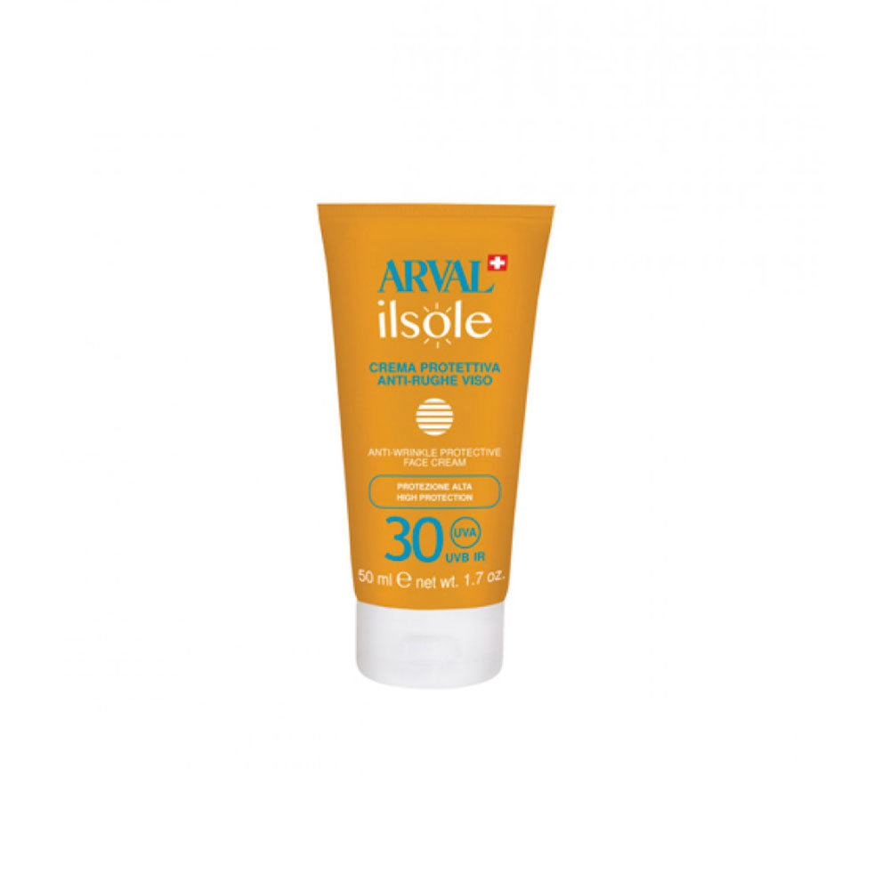 Il Sole Crema Protettiva Antirughe Viso SPF30 Water Resistant_8025935115560_Arval