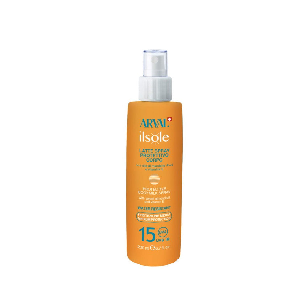 Il Sole Latte Spray Protettivo Corpo SPF15_8025935115348_Arval