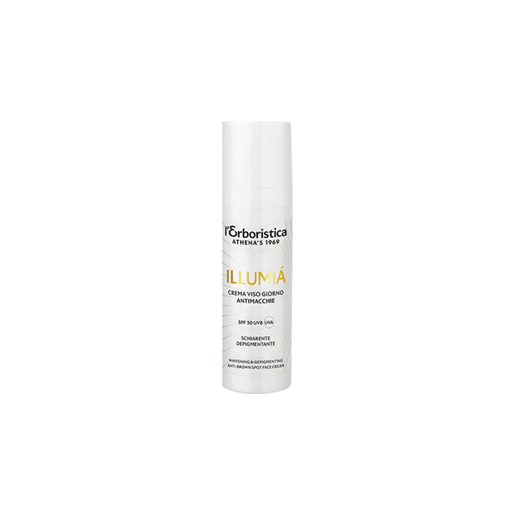 Illumià Crema viso giorno antimacchie SPF30_8002842171001_L'Erboristica