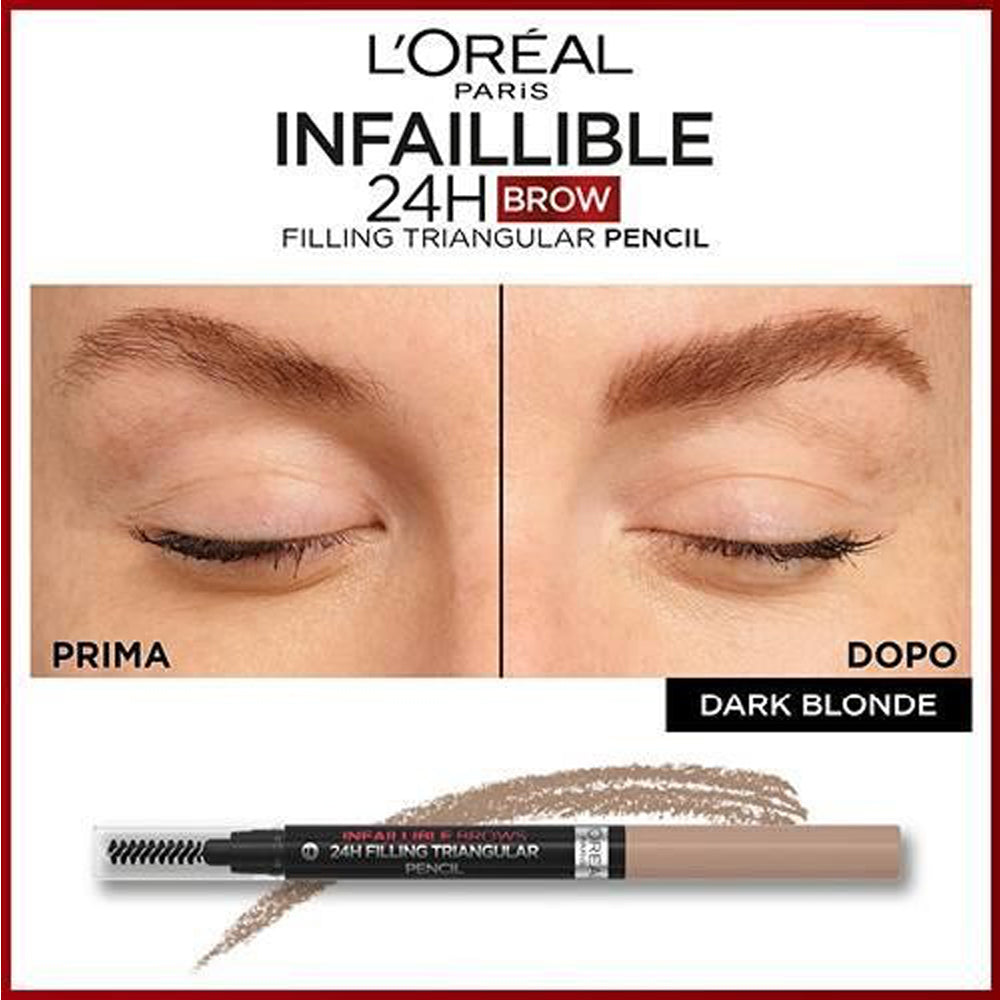 Infaillible 24H Brow Filling Triangular Matita per Sopracciglia_3600524054618_L'Oreal-4