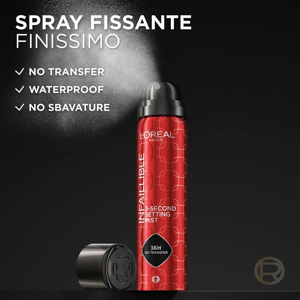 Infaillible 3 Second Setting Spray Fissante Trucco 36H_3600524134761_L'Oreal-2