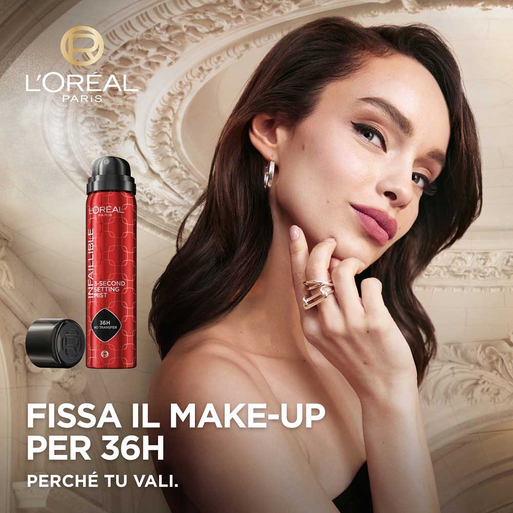 Infaillible 3 Second Setting Spray Fissante Trucco 36H_3600524134761_L'Oreal-3