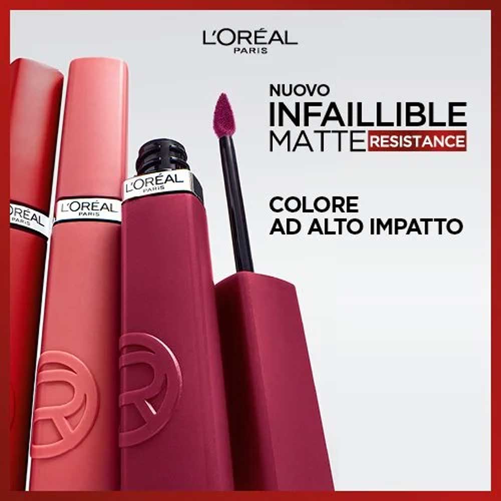 Infaillible Matte Resistance Rossetto liquido_30146945_L'Oreal-5