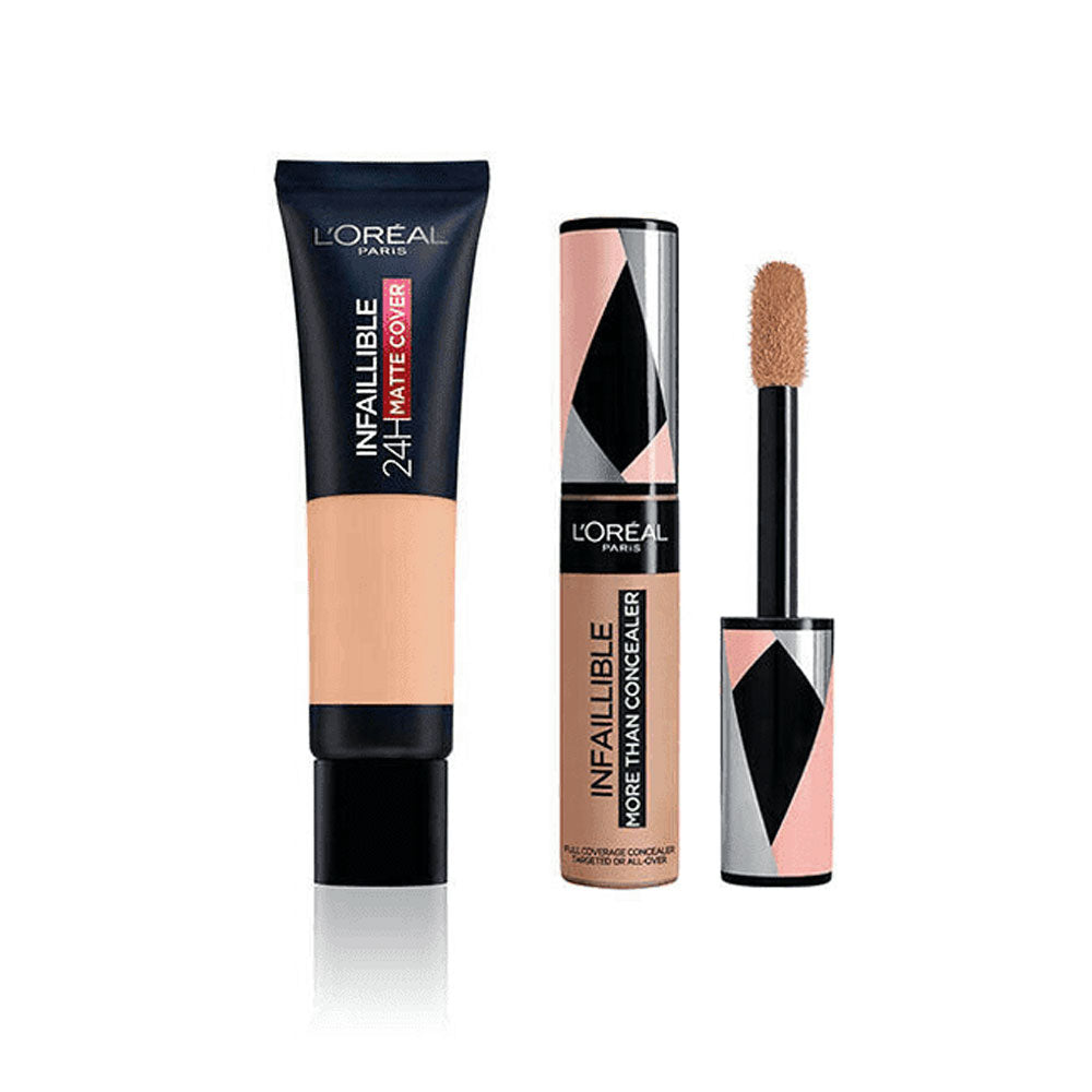 Infallible 24h Matte Cover Fondotinta + More Than Correttore_8054800105535_L'Oreal