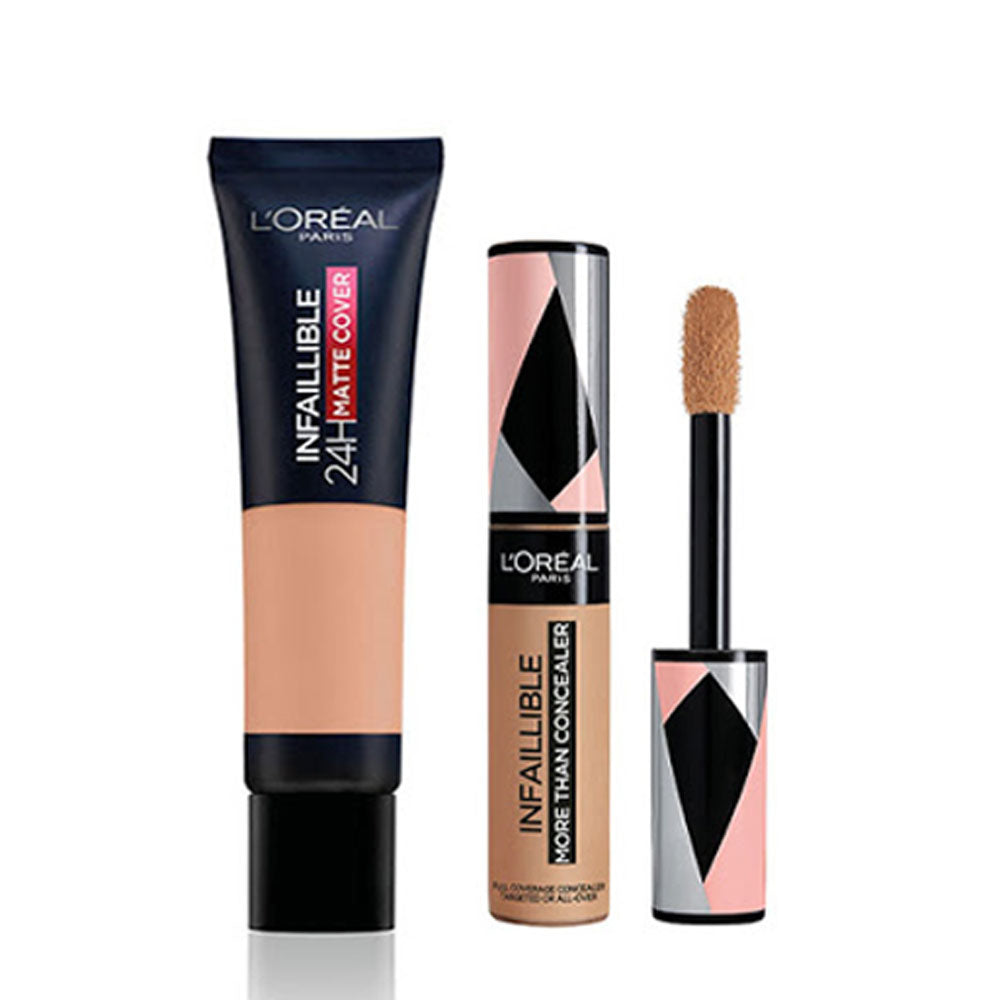 Infallible 24h Matte Cover Fondotinta + More Than Correttore_8054800105559_L'Oreal