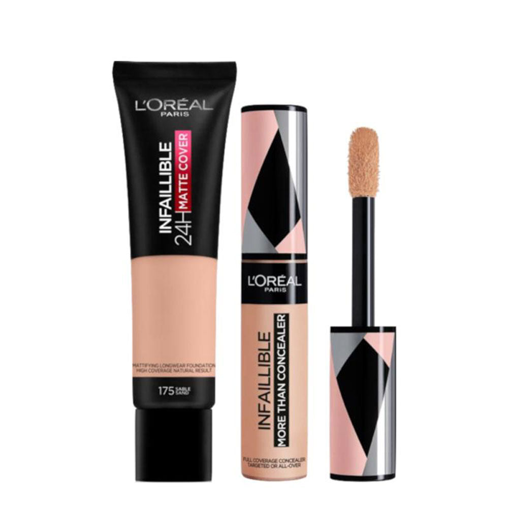 Infallible 24h Matte Cover Fondotinta + More Than Correttore_8054800105610_L'Oreal