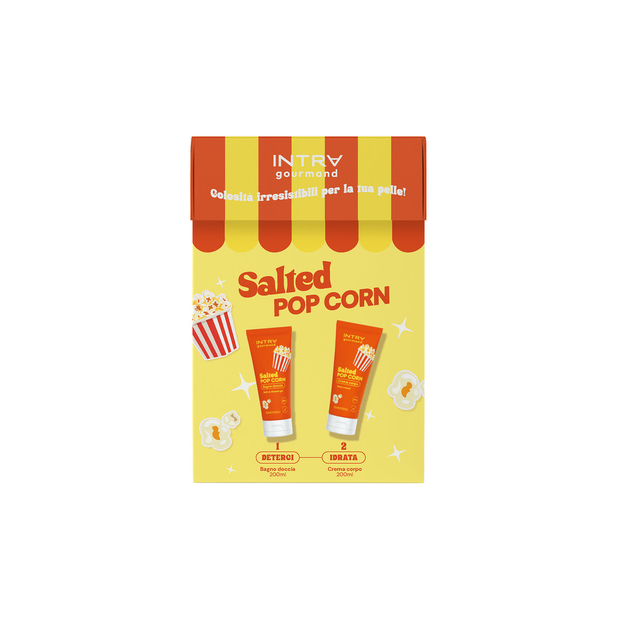 Intra Gourmand Salted Pop Corn Cofanetto_8030976038204_Intra