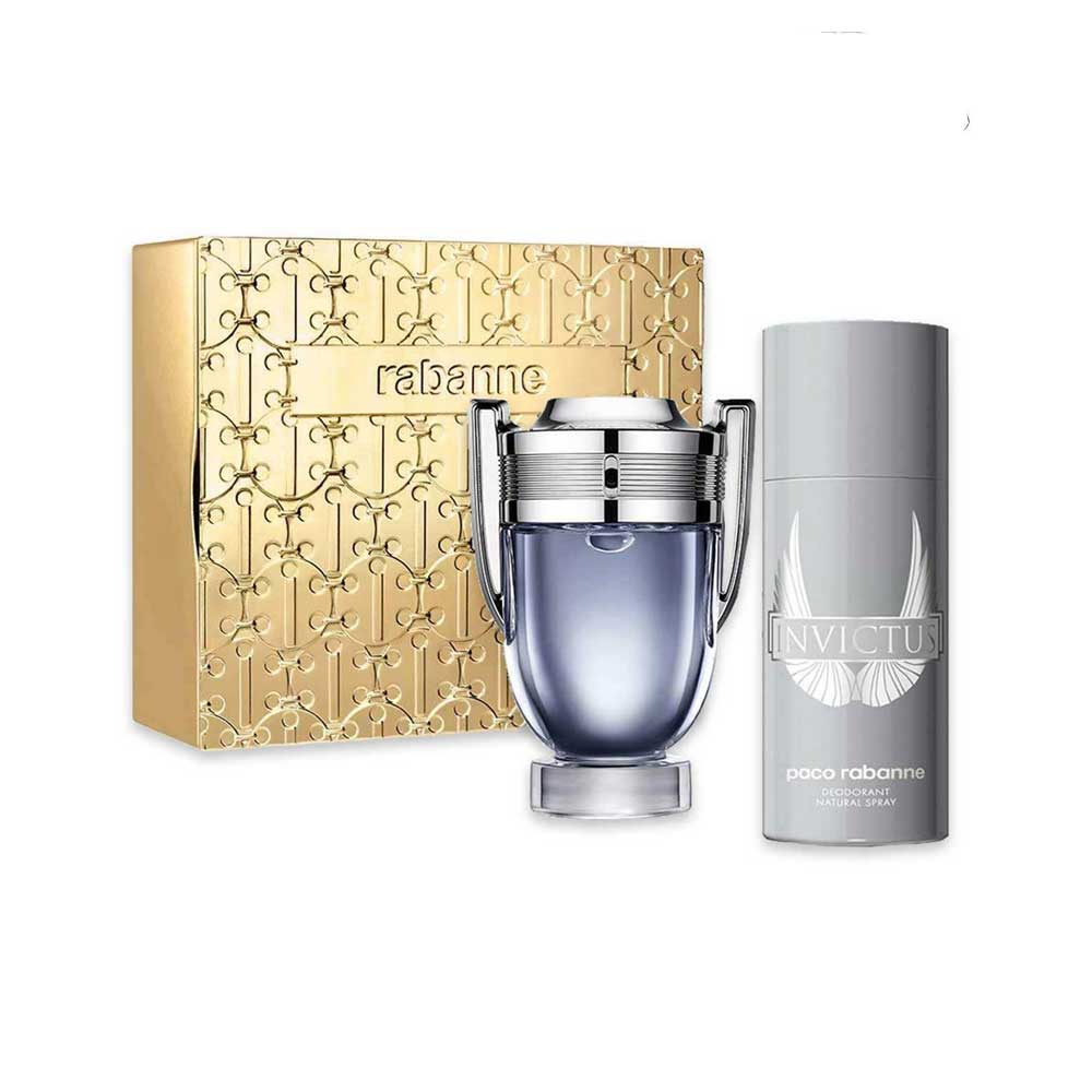 Invictus Eau de Toilette Cofanetto Regalo con Deodorante_3349668635139_Rabanne