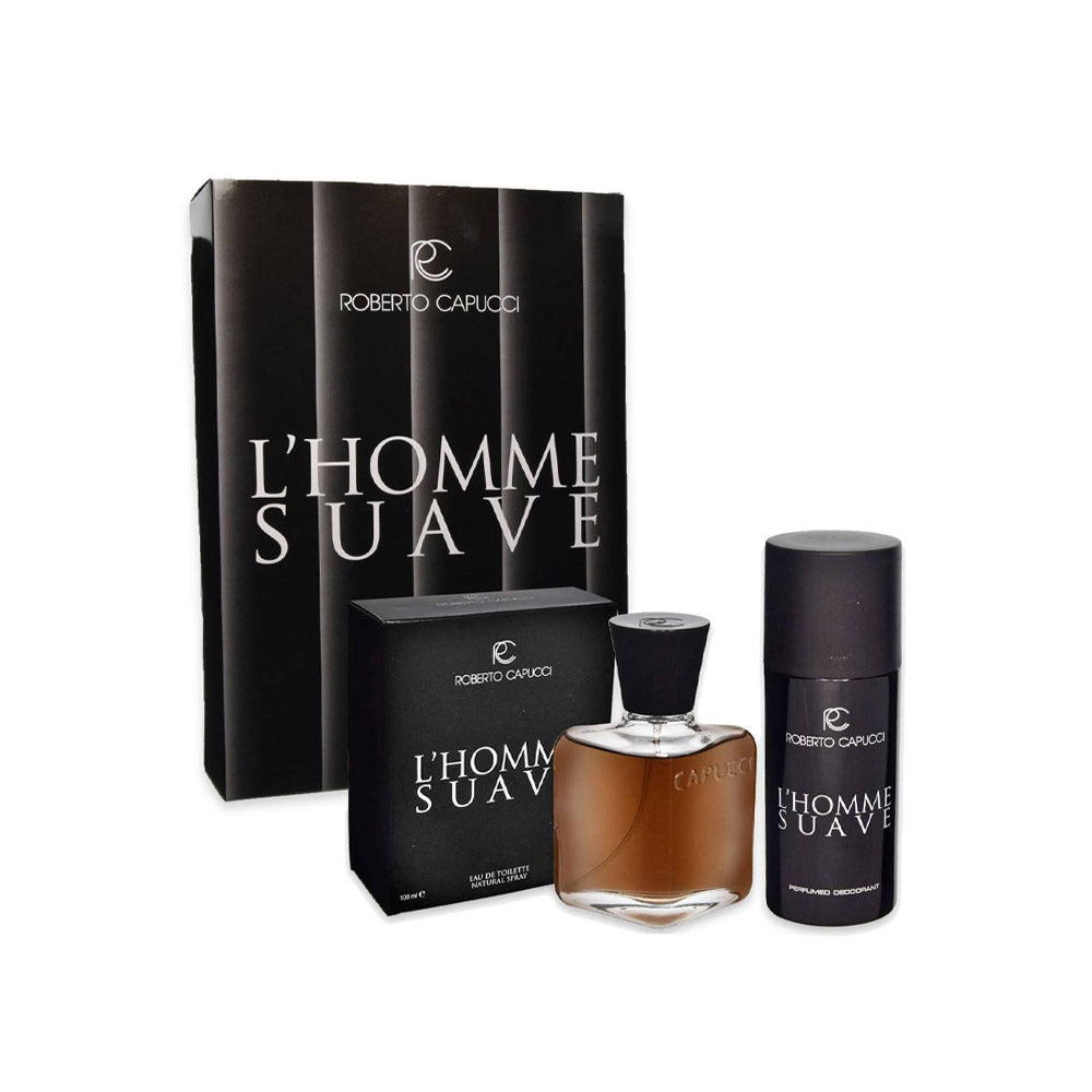 L'Homme Suave Eau de toilette Cofanetto regalo_8054956594924_Capucci