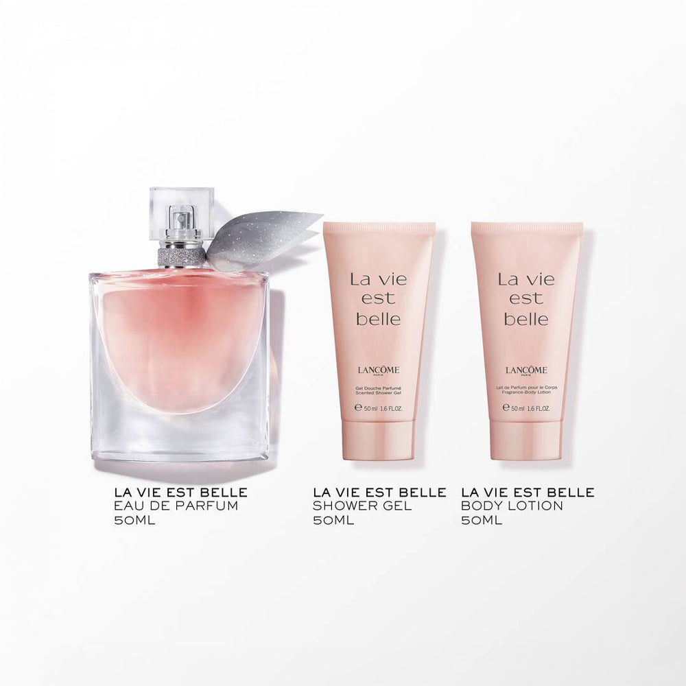 La vie est belle Eau de Parfum Set Regalo con Gel Doccia_3614274652918_Lancome-2