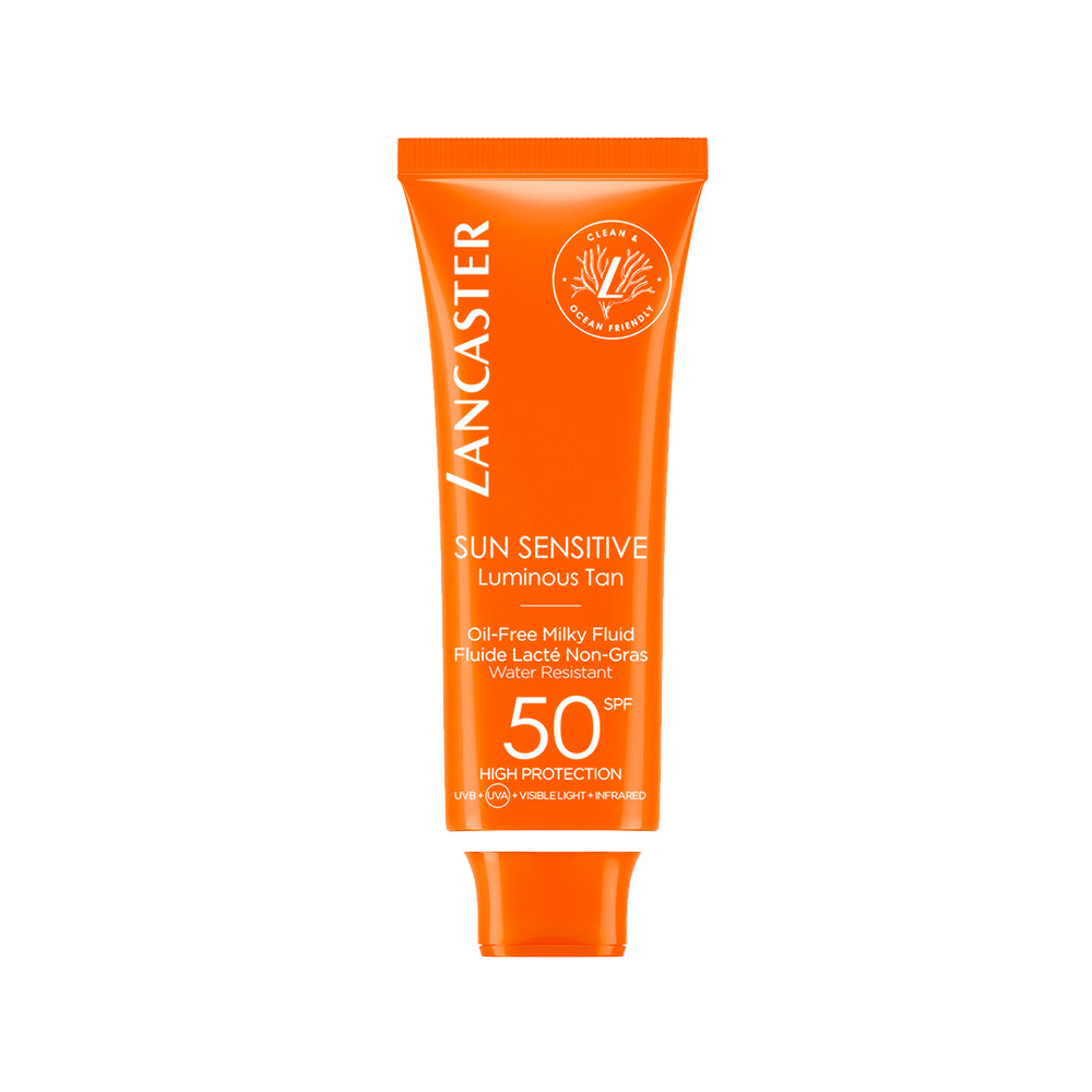 Luminous Tan Oil-Free Milky Fluid SPF50_3616301295396_Lancaster