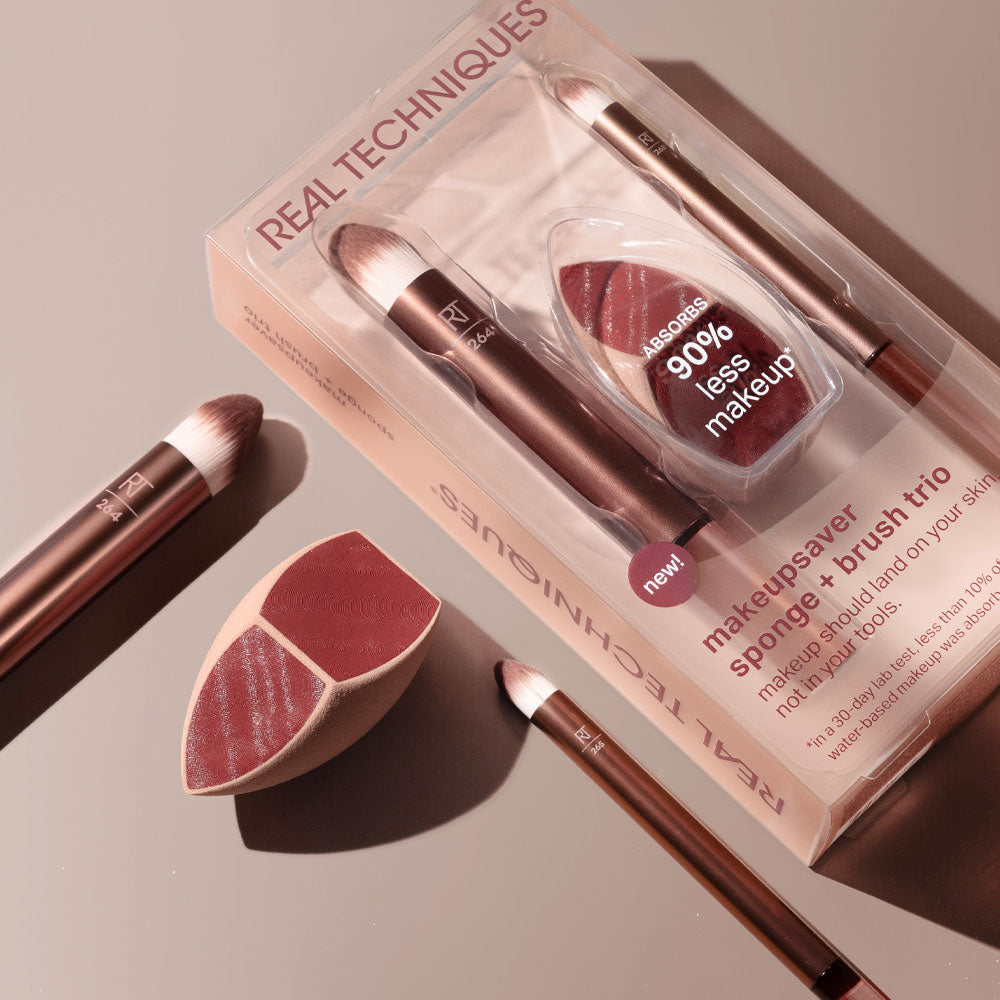 Makeupsaver Spugnetta per trucco + Pennelli Trio_079625440867_Real Techniques-4