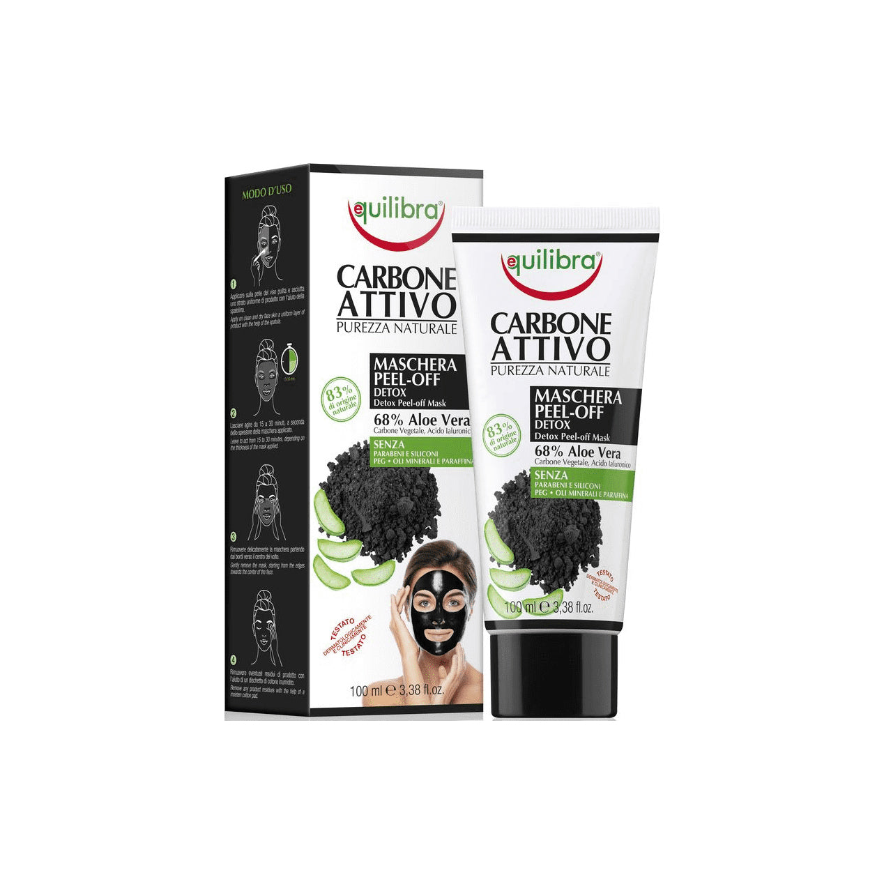 Maschera Peel-Off Carbone Attivo_8000137014996_Equilibra