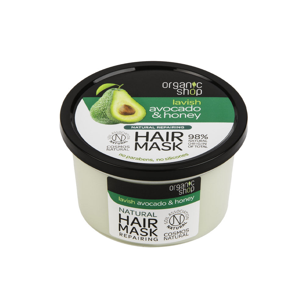 Maschera capelli Avocado & Miele_4743318183022_Organic Shop