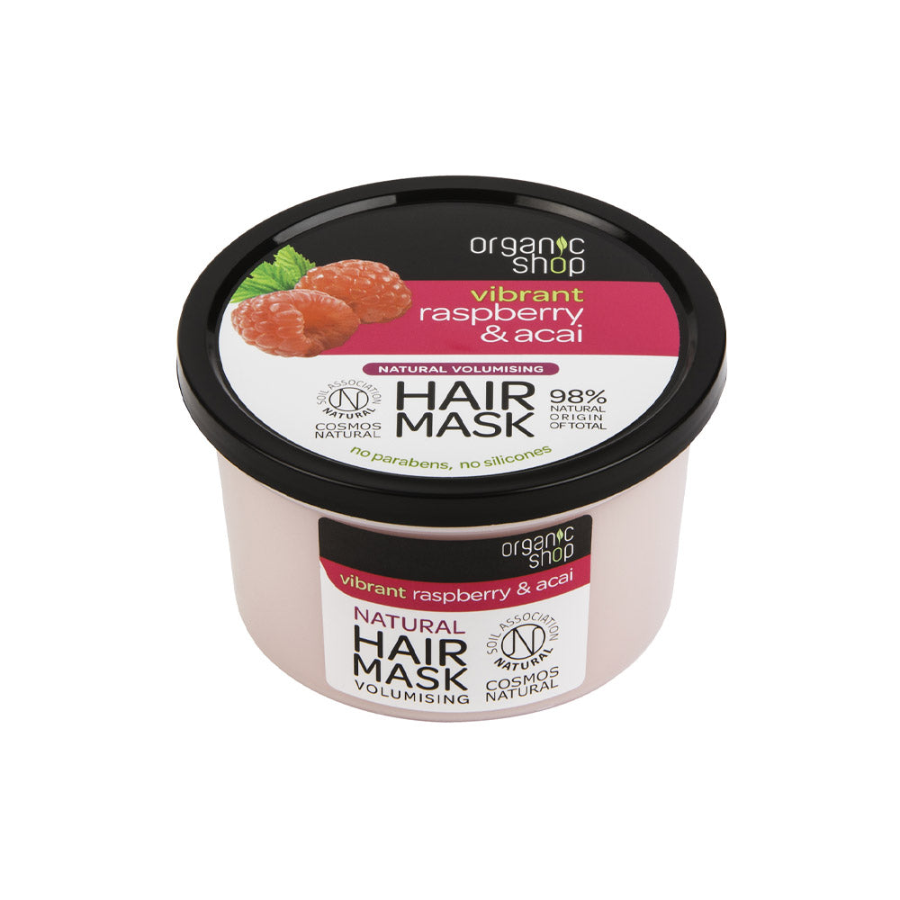 Maschera capelli Lampone & Acai_4743318182988_Organic Shop