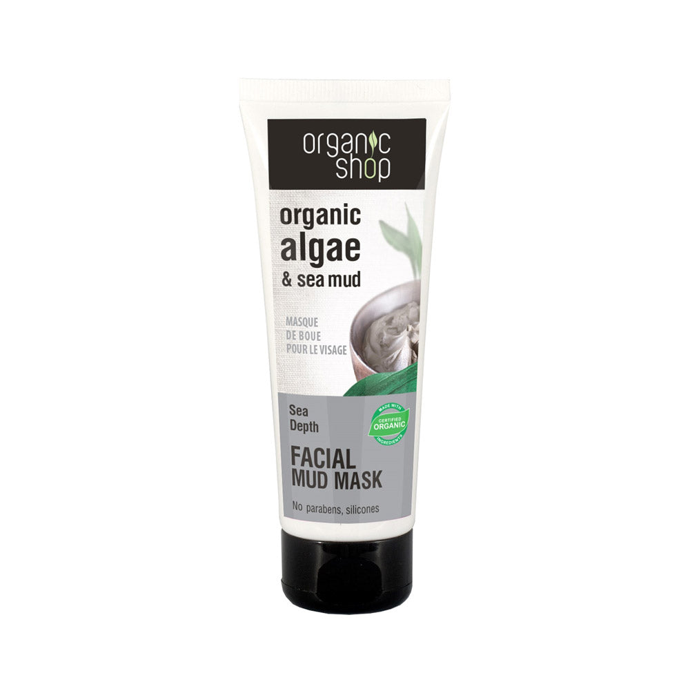 Maschera viso Fango marino & Alghe_4744183012165_Organic Shop