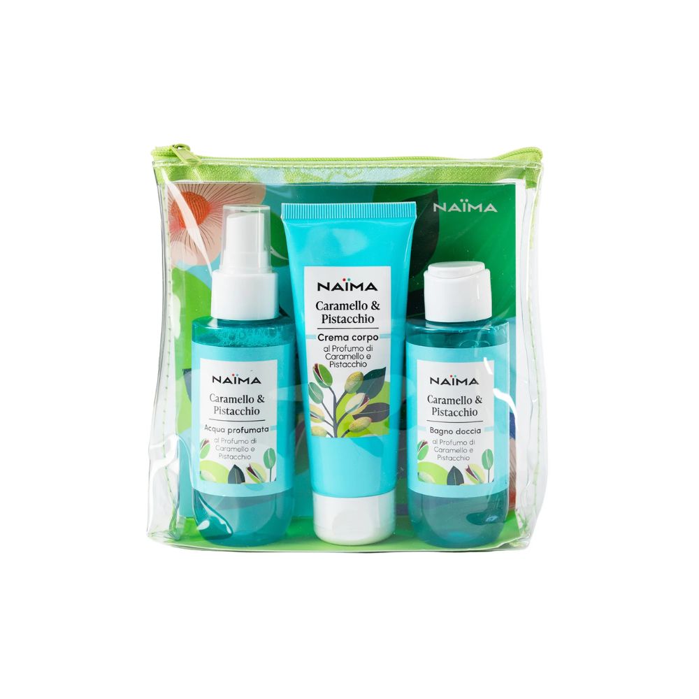 Naima Travel Kit Pistacchio & Caramello_8055672562679_Naima