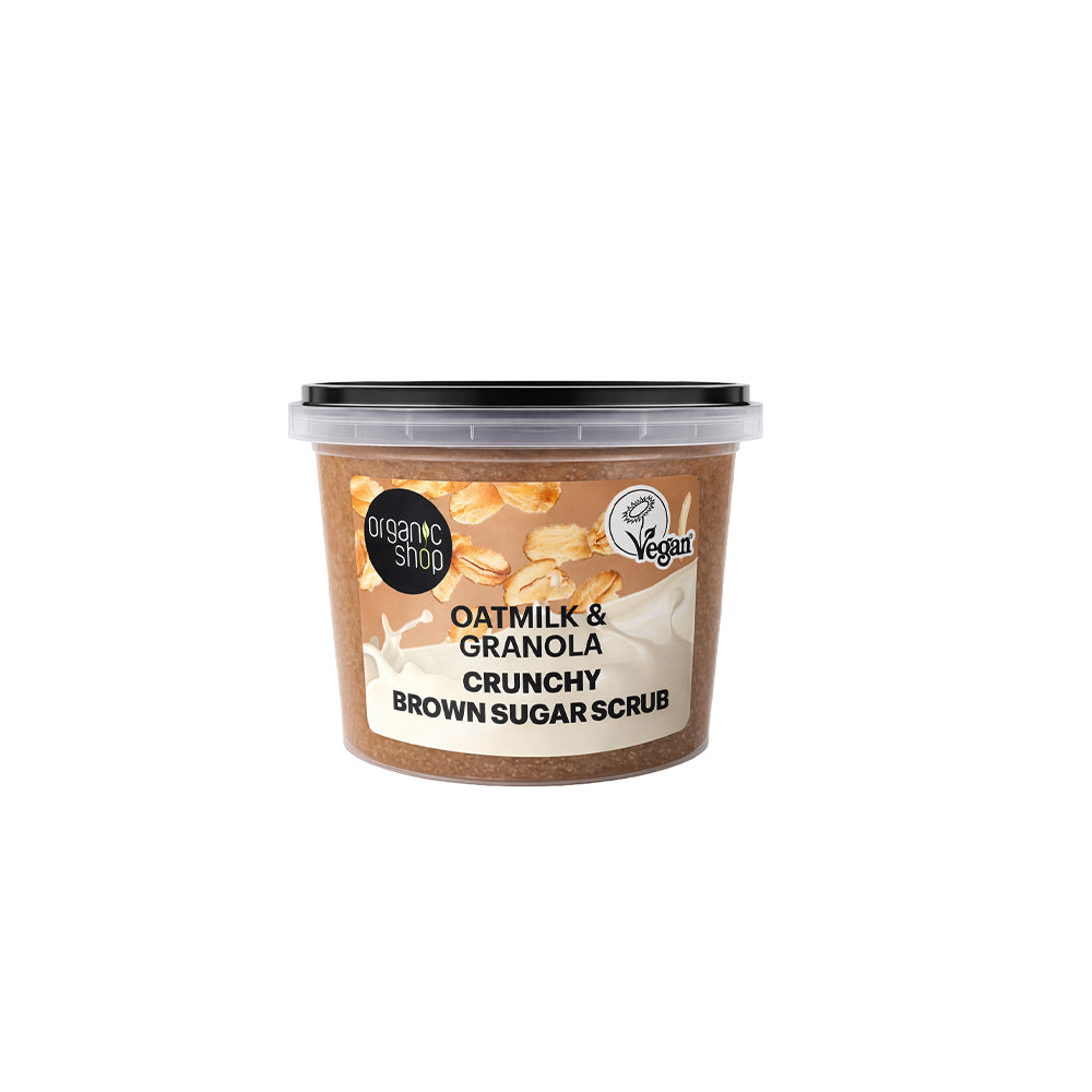 Oatmilk Body Scrub 250ml_4743318145006_Organic Shop