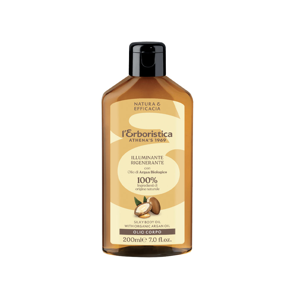 Olio Corpo setificante con Olio di Argan Bio_8002842174019_L'Erboristica