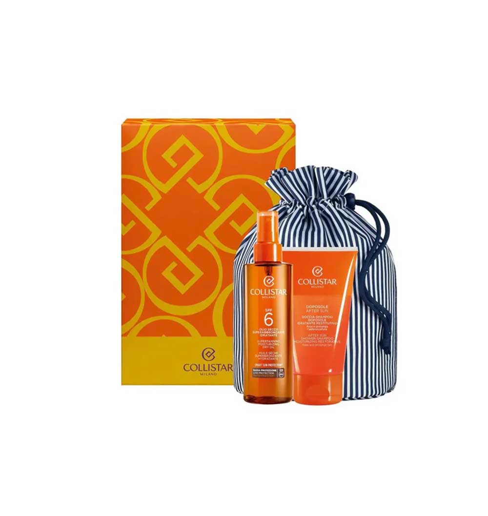 Olio Secco Superabbronzante Idratante SPF6 Kit Regalo_8015150006613_Collistar