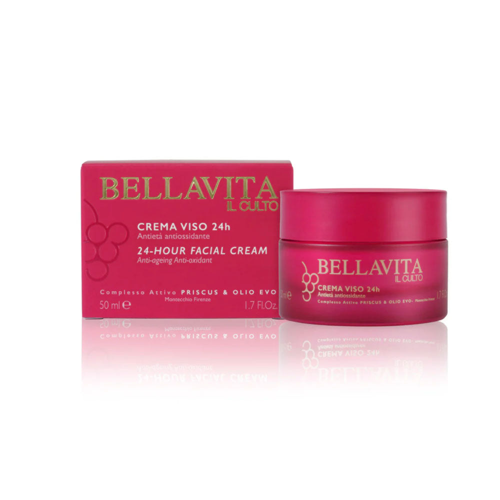 Priscus & Olio Evo - Crema Viso 24h Antietà Antiossidante_8050450438009_Bellavita
