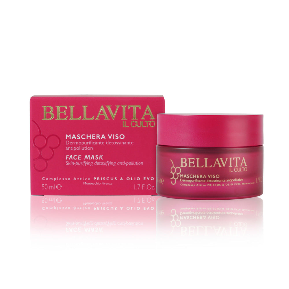 Priscus & Olio Evo - Maschera Viso Dermopurificante Detossinante_8050450438160_Bellavita-2
