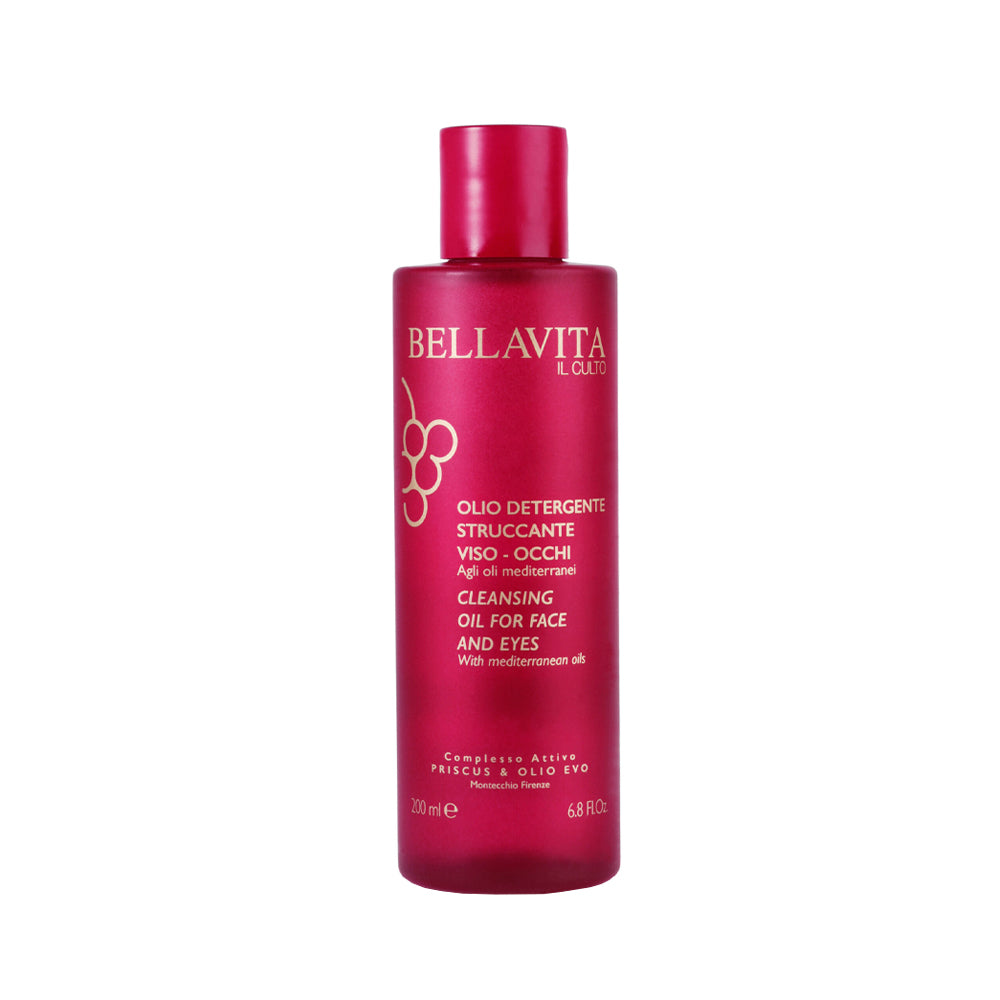 Priscus & Olio Evo - Olio Detergente Struccante Viso-Occhi_8050450438122_Bellavita