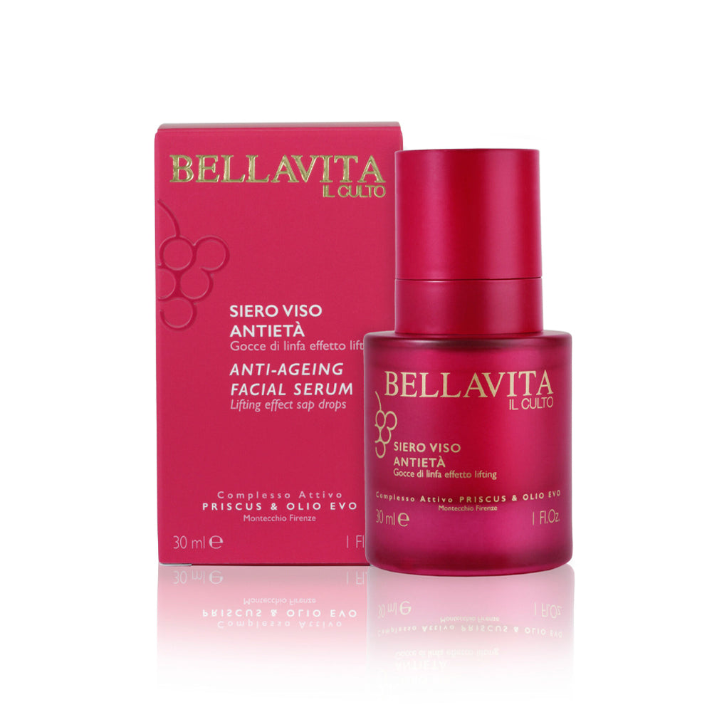 Priscus & Olio Evo - Siero Viso Antietà Gocce di linfa effetto lifting_8050450438054_Bellavita-2