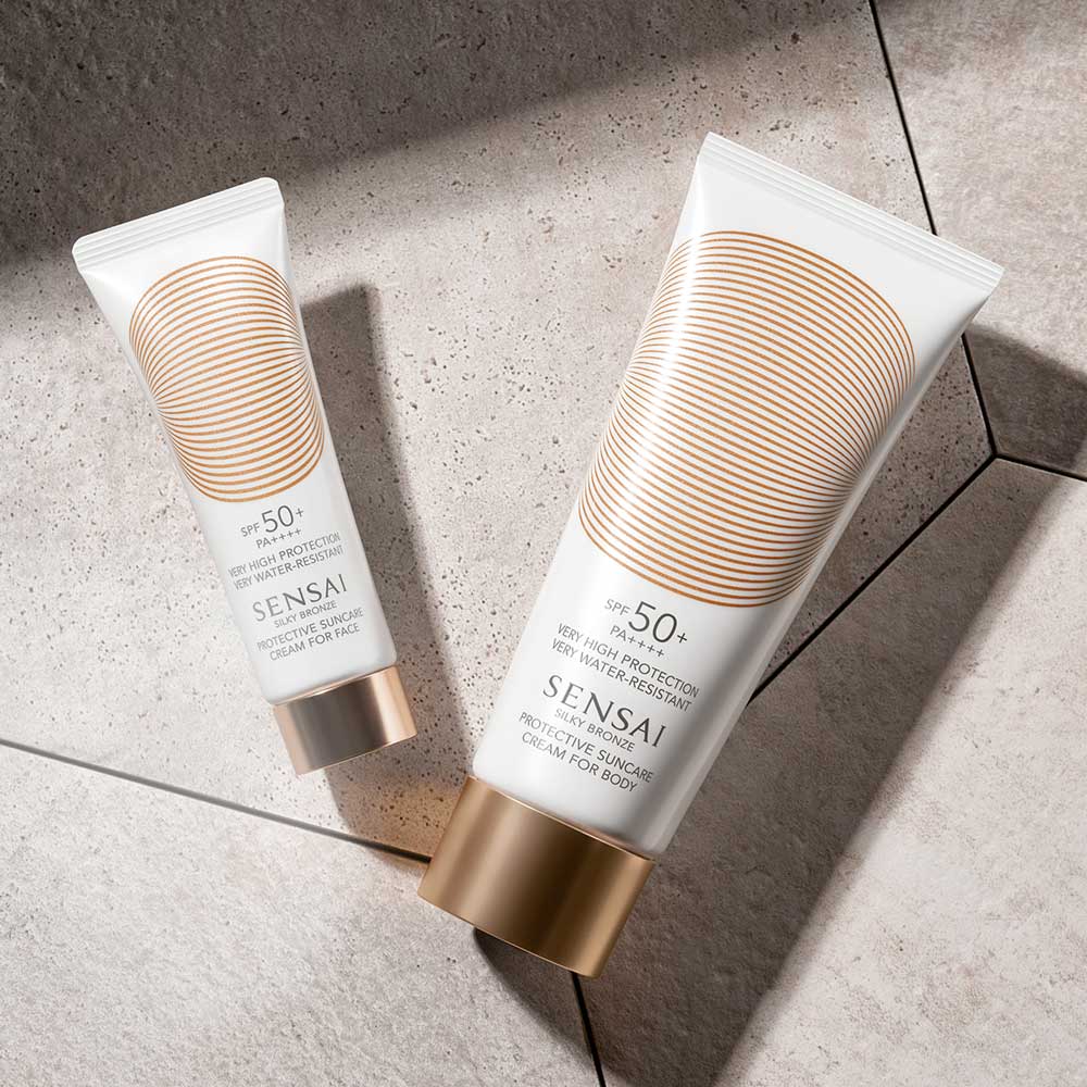 Protective SunCare Cream for Face SPF50+_4973167525470_Sensai-3
