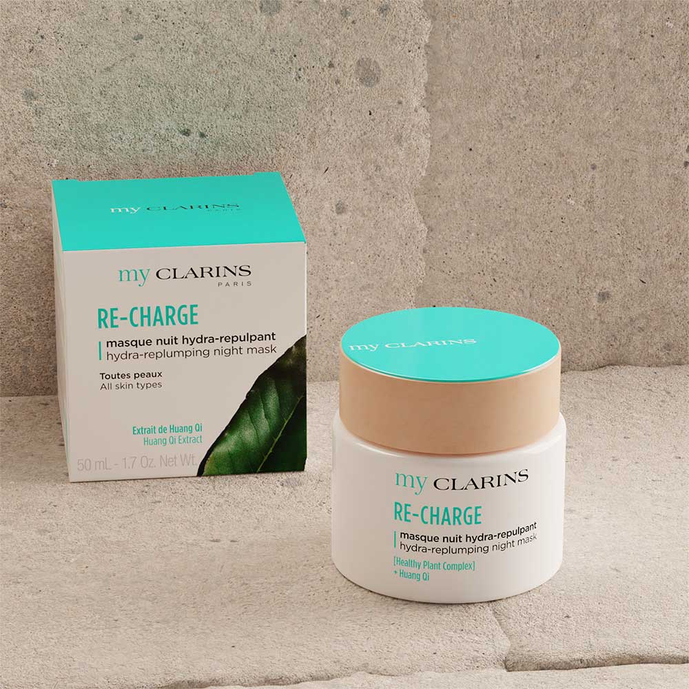 RE-CHARGE maschera notte idratante rimpolpante_3666057192012_Clarins-5