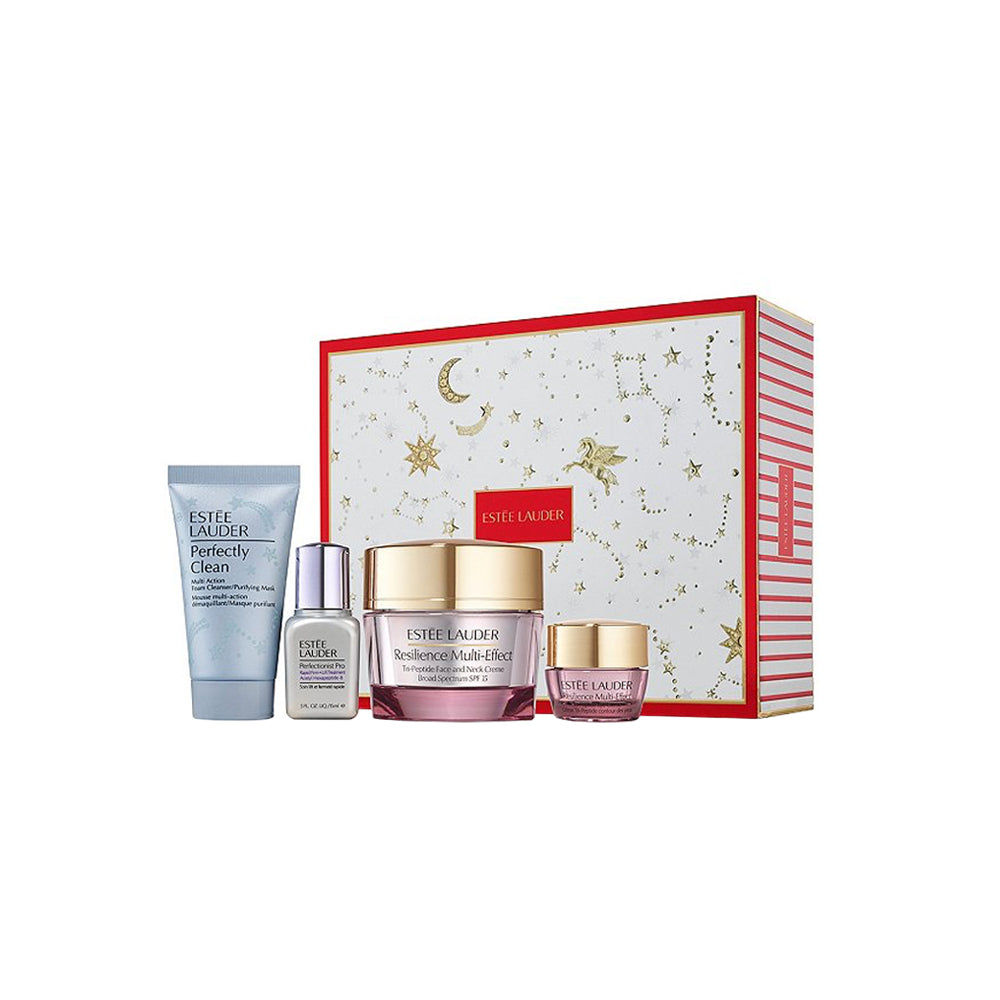 Resilience Multi-effect Holiday Skincare Set_887167667075_Estée Lauder