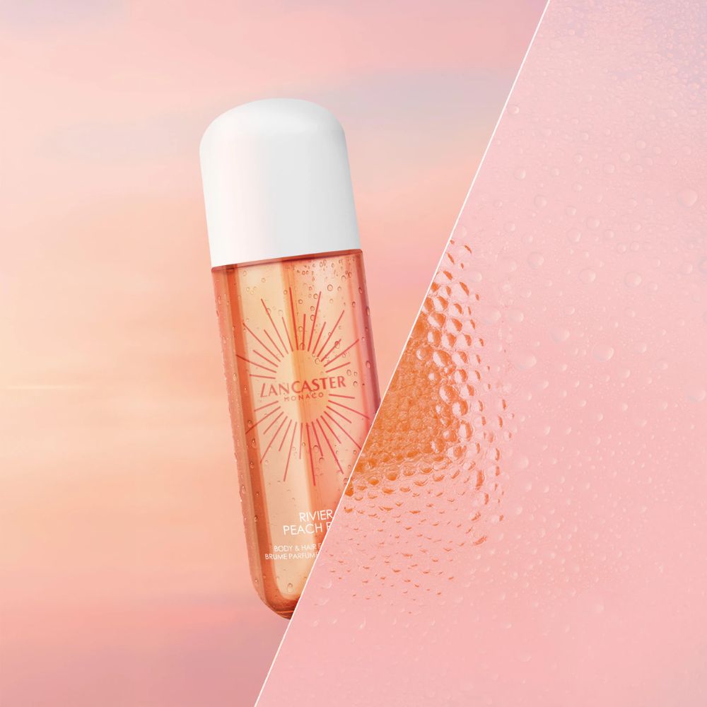 Riviera Peach Party Body & Hair Fragrance Mist_3616306407282_Lancaster-5