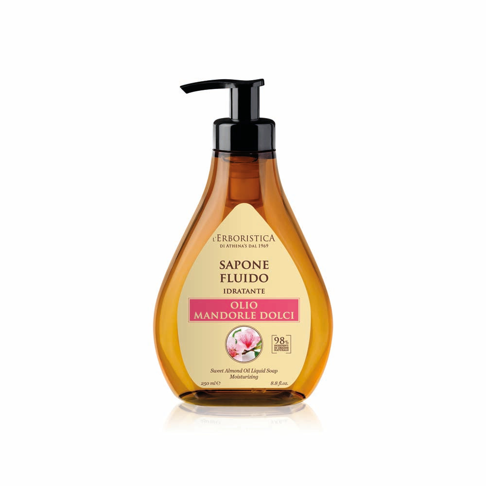 Sapone Fluido Olio di Mandorle Dolci_8002842169749_L'Erboristica