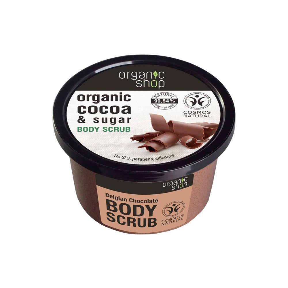 Scrub corpo Belgian Chocolate_4743318100319_Organic Shop