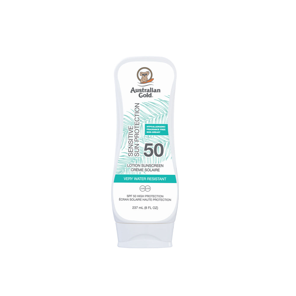 Sensitive Sun Protection Lotion SPF 50_054402731215_Australian Gold