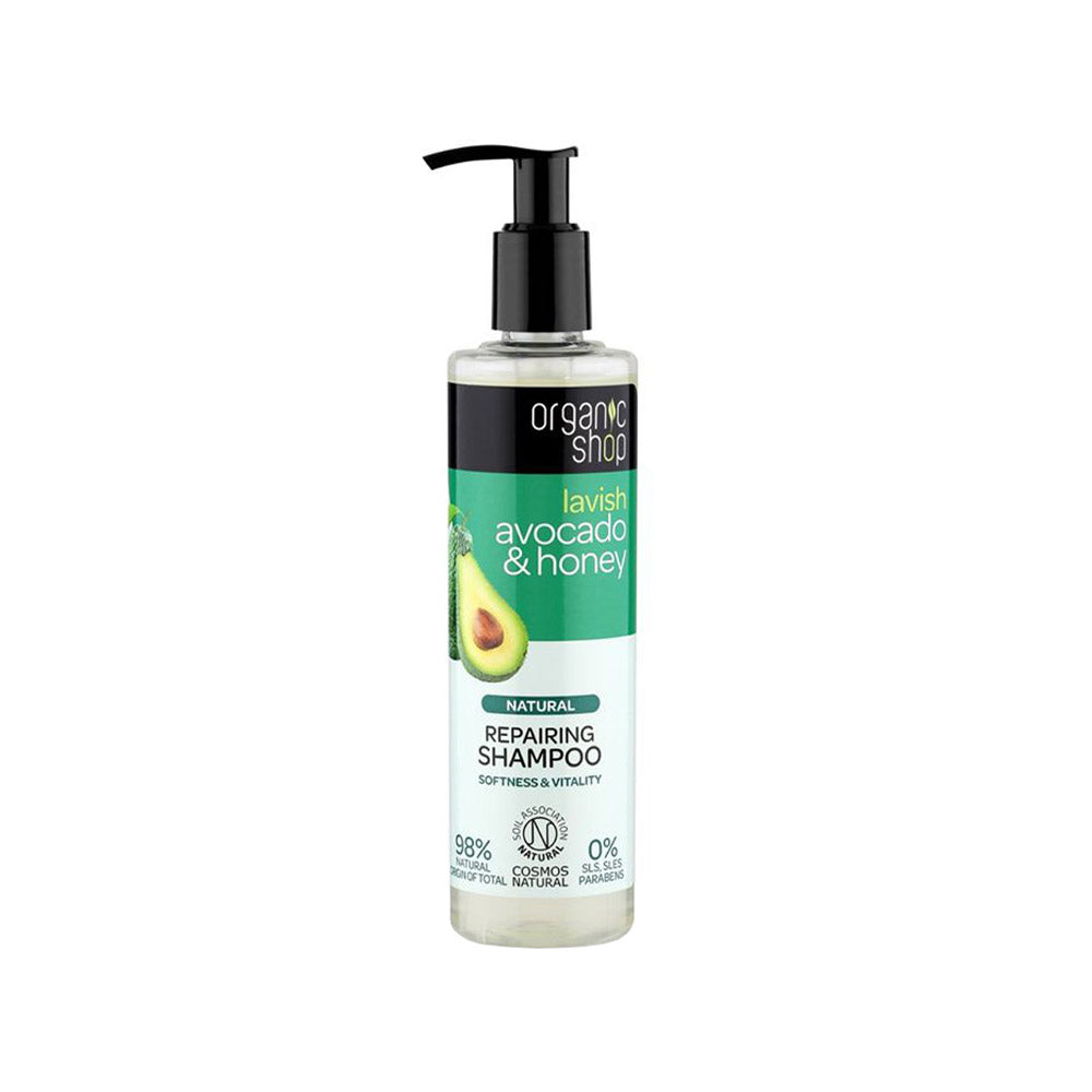 Shampoo Avocado & Miele_4743318182940_Organic Shop