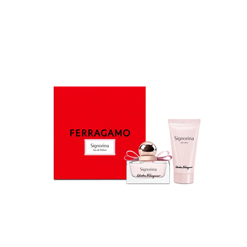 Signorina Eau de parfum Cofanetto reogalo con Latte corpo profumato_8052464896271_Ferragamo
