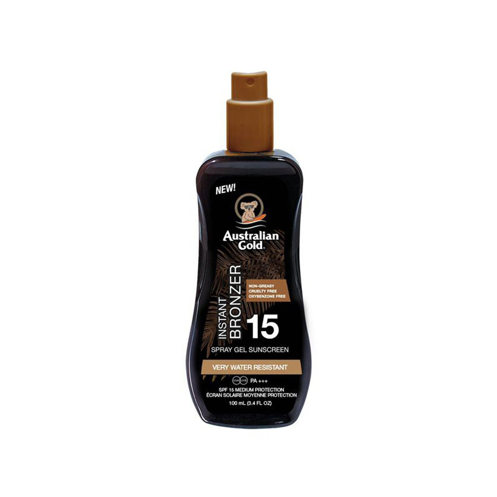 Spray Gel Sunscreen SPF15 con Instant Bronzer_054402730423_Australian Gold