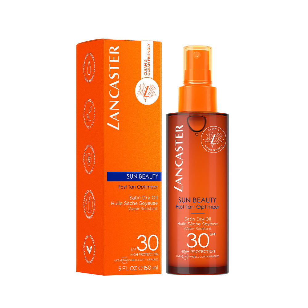 Sun Beauty Olio Effetto Seta SPF30 Fast Tan Optimizer_3607345808741_Lancaster-2