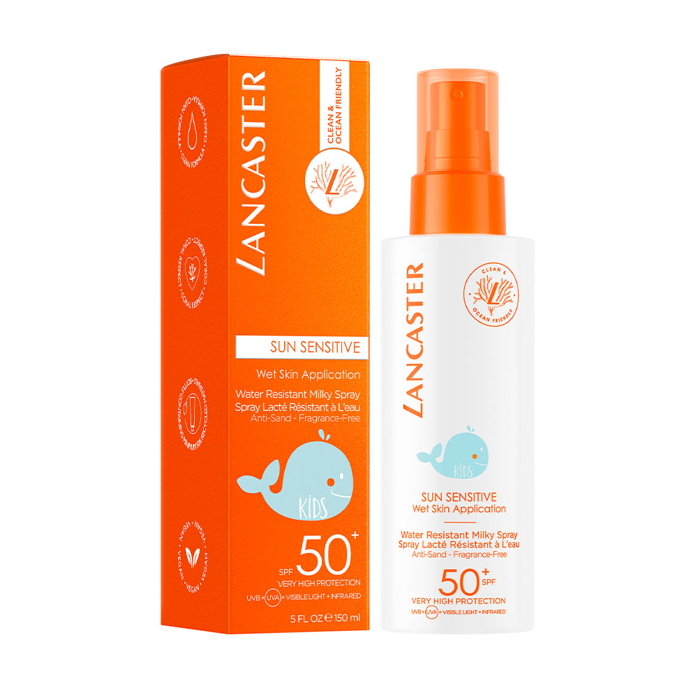 Sun Sensitive - Wet Skin Application Milky Spray For Kids SPF50+ Corpo_3616301295419_Lancaster-2