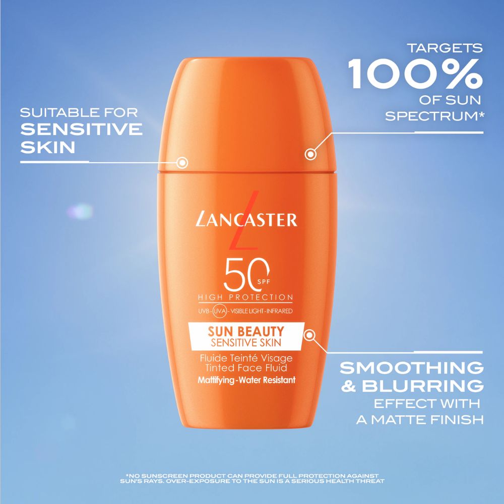 Sun beauty Sensitive Skin Tinted Face Fluid SPF50_3616304472411_Lancaster-3