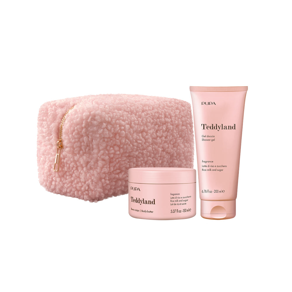 Teddyland Latte di Riso e Zucchero Kit con Burro Corpo Cofanetto Regalo_8011607393220_Pupa