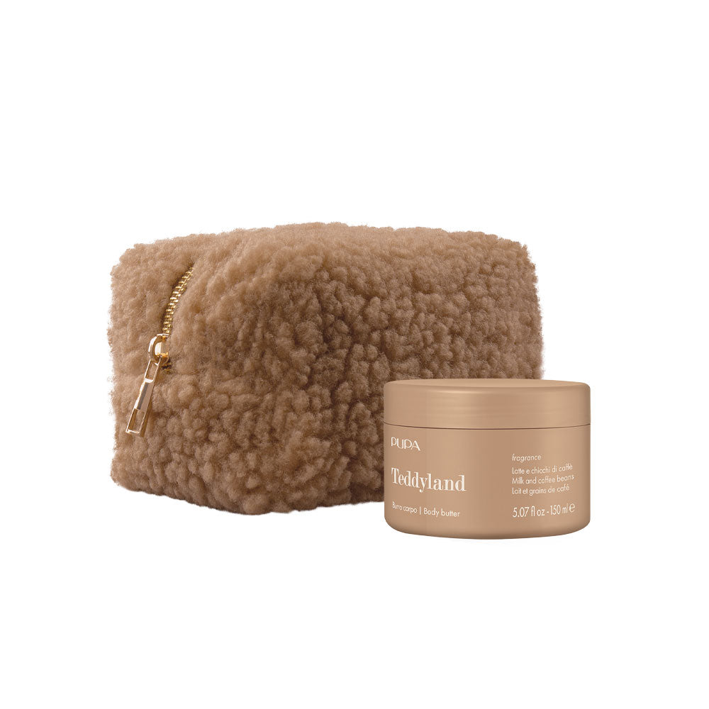 Teddyland Latte e chicchi di caffè Burro Corpo_8011607393169_Pupa
