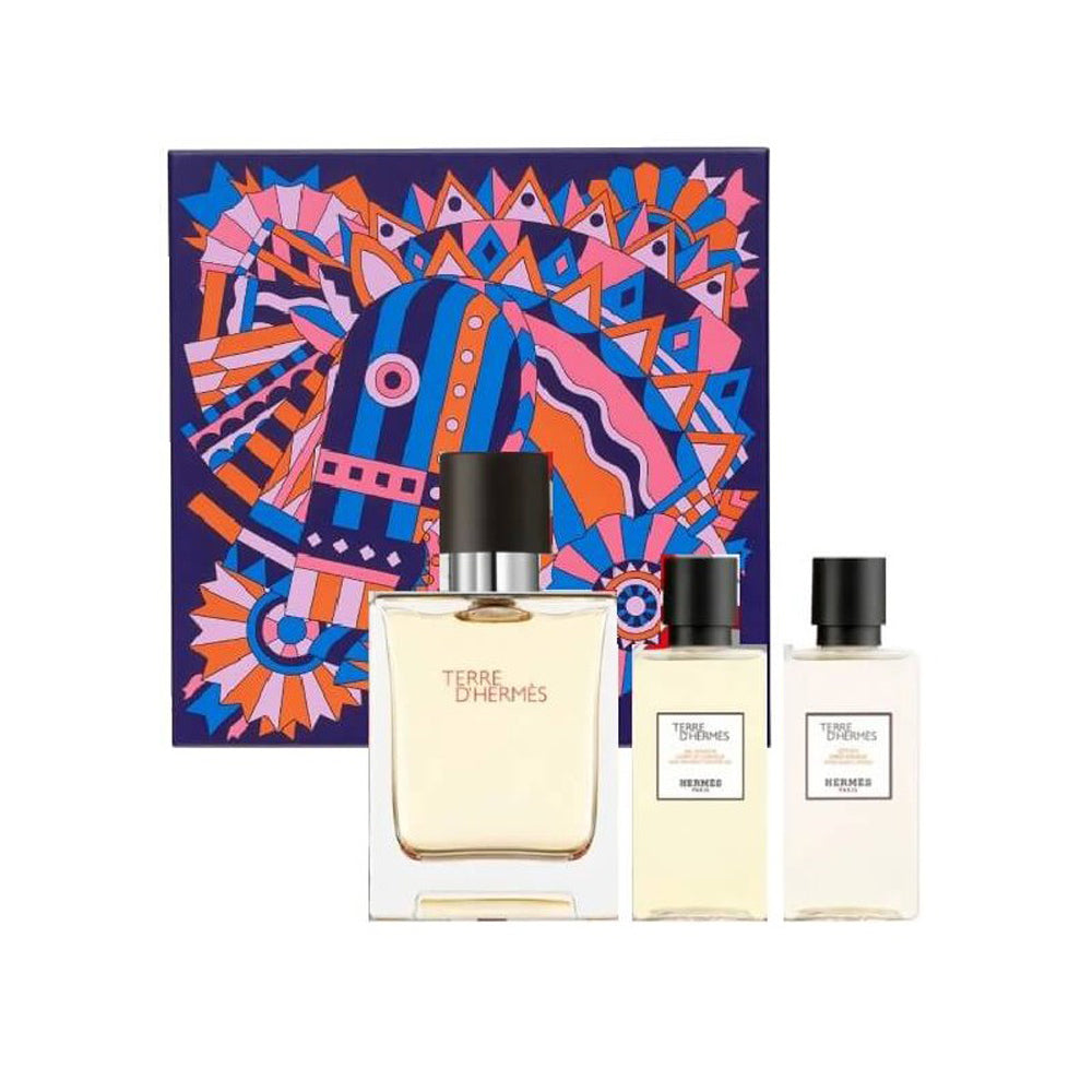 Terre d'hermes Cofanetto Regalo con Dopobarba e bagnoschiuma_3346130412977_Hermés