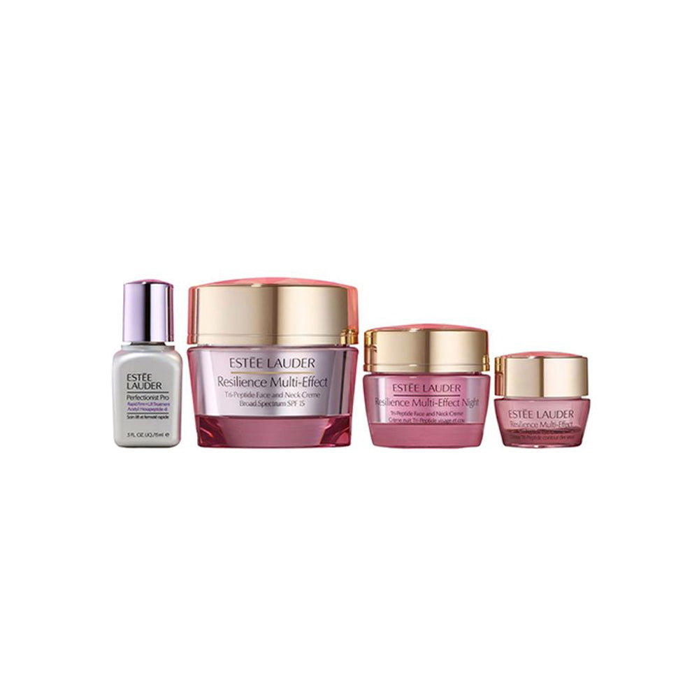 The radiance routine Resilience Multi Effect Skincare Set_887167647534_Estée Lauder-2